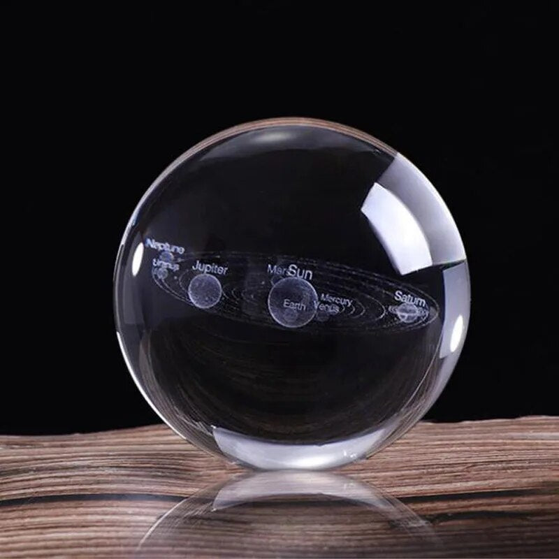 Bola de Cristal Sistema Solar 60/80mm
